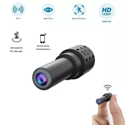 Mini Spy Camera WiFi HD 1080P Hidden IP Night Vision Camcorder Home Security • $16.14