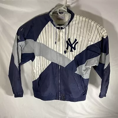 MLB Vintage 90s Apex One New York Yankees Baseball Windbreaker Jacket Large • $49.97