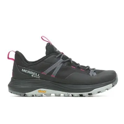 Merrell Siren 4 GTX Waterproof Walking Shoe Womens In Black • £105