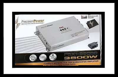 Precision Power Pbx1-3500d Monoblock 3500w Car Amplifier Epicenter Equalizer Eq • $115.90