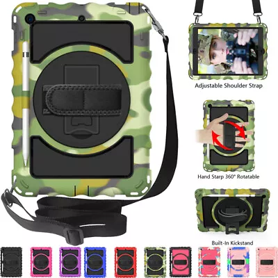 $31.99 • Buy Shockproof Heavy Duty Stand Case Cover For IPad 9th 8th 7th 6th 5th Gen Air Pro