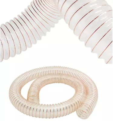 £13.31 • Buy 127mm 5  PU Flexible Ducting Hose Ventilation Fume Dust Extraction Woodworking