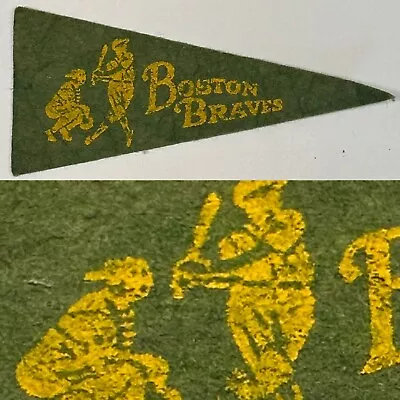 1940’s Boston Braves Baseball 1.5x4 Inch Mini Pennant • $24.95