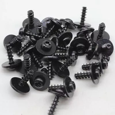 $12.50 • Buy 20 Pcs For VW N10354602 Black Metal Torx Drive Trim Screw M5x16
