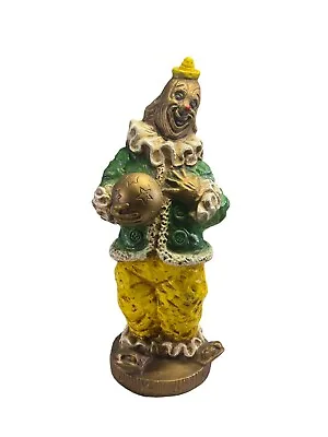 Universal Statuary Corp #385  Vintage Clown 1966 By Kendrick Chalkware 17” Tall • $29.99