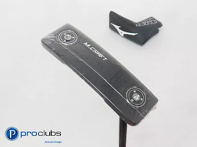 NEW! Mizuno M-CRAFT 01 OMOI Milled Forged Black Ion 35  PUTTER W/Cover 391368 • $239.99