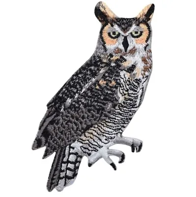 $3.50 • Buy Owl Applique Patch - Great Horned Owl, Tiger Owl, Hoot Owl 3.25  (Iron On)