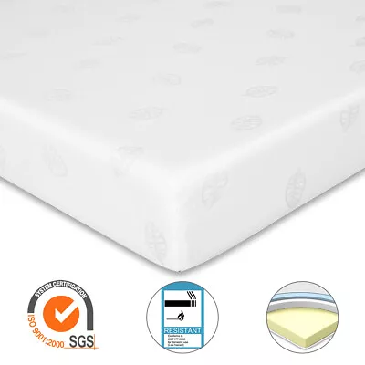 GUDE NIGHT* Memory Foam Mattress Rolled 3 Zone 3ft 4ft6 5ft King • £69.99