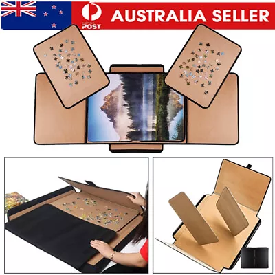 1000 Pieces Jigsaw Puzzle Board Mat Portable Puzzle Table Foldable Puzzle Mat • $95