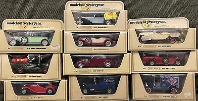 Matchbox Models Of Yesteryear Collection - Job Lot Of 10 • £3.21