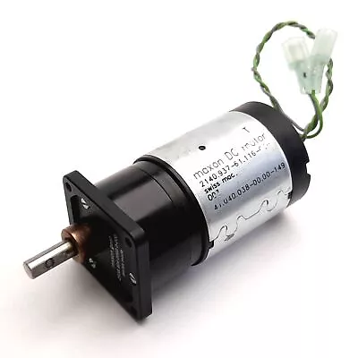 Maxon 2140.937-61.116-050 DC Motor 24VDC Speed: 2360RPM 6mm Shaft • $100