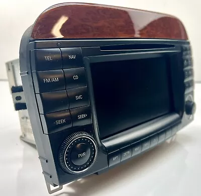 03-06 Mercedes W215 Cl55 Cl600 Cl500 Gps Navigation Radio Head Unit Oem A2208205 • $159.99