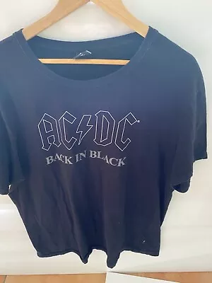 ACDC Back In Black T Shirt • $25