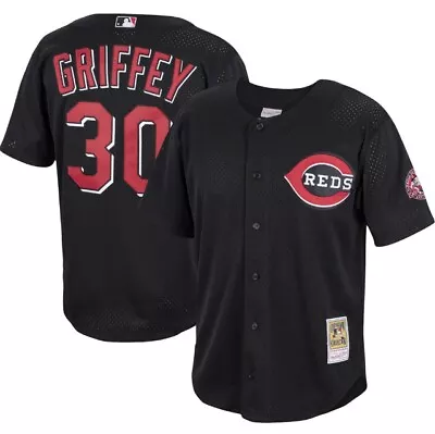 Mitchell & Ness Cincinnati Reds #30 Baseball Jersey New Mens Sizes $130 • $55