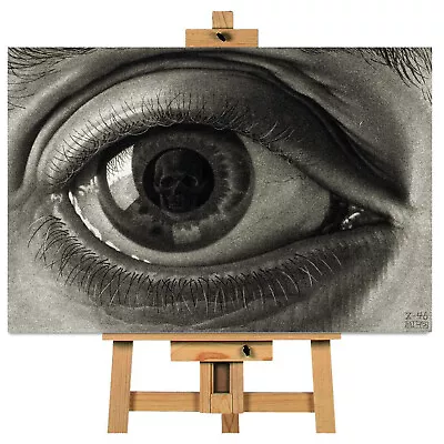 £17.99 • Buy M.C Escher Eye Canvas Wall Art Picture Print Ready To Hang