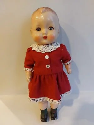 Doll Vintage 1950/60 Roddy Made IN England Head Spinning Eyes • $67.02