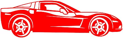 C6 Chevy Corvette Side View Vinyl Decal Your Color Choice Sticker • $9.68