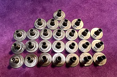 25 Pcs - 10-32 Steel Round Base Weld Nut Insert - T Nut Furniture - No Prongs • $5