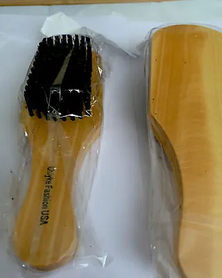 100% Natural Hair Brush Men Women Wood Bamboo Hair Brush Saloon Barbers • £5.70