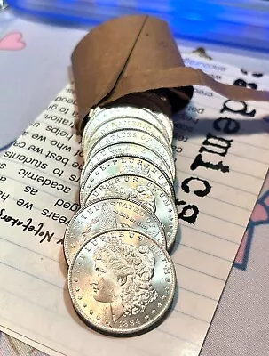 1878-1904 Morgan Dollar Choice Uncirculated Gem Bu Coins From Original Roll • $79.99