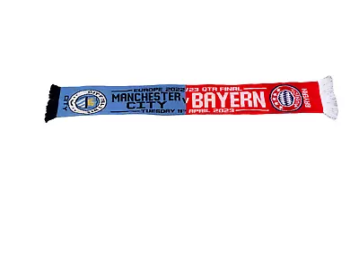 Manchester City Football Scarf - European Matchday • £2.50