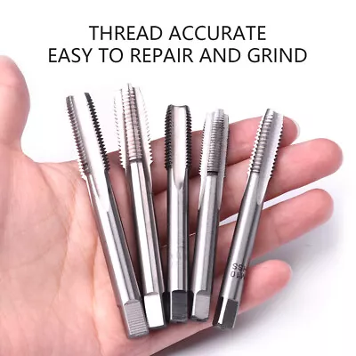 £5.14 • Buy HSS Metric Right Hand Tap M10/M12/ M14/M16/M18/M20 Thread Cutter Plug Tap Set