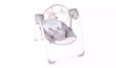 Ingenuity Comfort 2 Go Compact Portable Baby Swing Flora The Unicorn 0-9 Months • £34.95