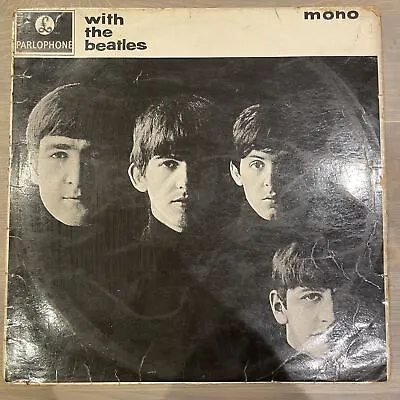 £24.99 • Buy With The Beatles Vinyl LP (PMC 1206) Parlophone 1963