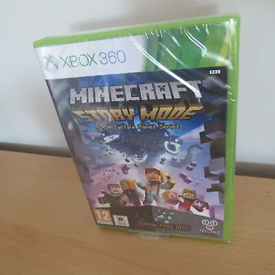 Minecraft Story Mode - A Telltale Game Series Season Pass Disc 360 New • $110.80