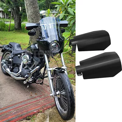 For Harley Touring 07-20 Motorcycle Handlebar Handguard Hand Guards Protector • $34.25