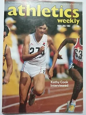 £3.99 • Buy Athletics Weekly Magazine. May 28th 1983. Cathy Cook Interviewed.