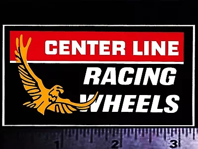 $3.95 • Buy CENTER LINE Racing Wheels - Original Vintage 1970's Racing Decal/Sticker