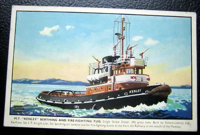 M.t.kenley  Berthing And Fire-fighting Tug Boat • £9.55