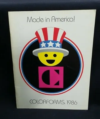 1986 COLORFORMS TOY FAIR CATALOG: MUPPETS POPPLES DISNEY & MORE! Lot 2 • $45