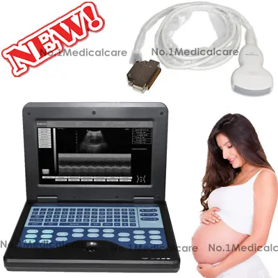 NEW Ultrasound Scanner Digital Laptop Machine 3.5 Convex Probe Abdomen CE • £1112