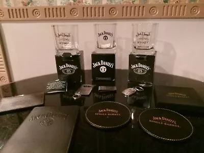 Jack Daniels Collectables. All Unused.3 Drinking GlassesPlease Read Description • £59.99