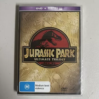 Jurassic Park - Ultimate Trilogy (Box Set UV DVD) Brand New & Sealed Adventure • $11.95