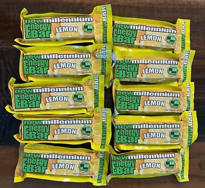 10 Meal Pack Of Emergency Camping Survival MRE Food Energy Bar Rations Lemon • $21.99