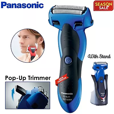 New Panasonic 3-Blade Wet & Dry Electric Shaver With Pop Up Trimmer Mens Razor • $120.08