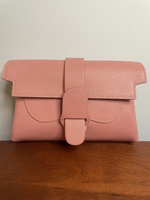 $300 • Buy Senreve Aria Belt Bag Pebbled Mauve Crossbody Shoulder Handbag EUC