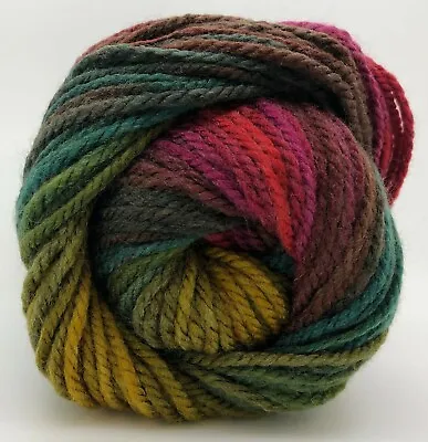 Sirdar Hayfield Spirit CHUNKY Self-Striping Rainbow Knitting Wool Yarn 100g • £4.79
