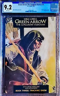 Green Arrow: Longbow Hunters 3 CGC 9.2 Mike Grell • $75