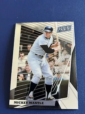 Mickey Mantle 2018 Panini The National VIP #53 New York Yankees Silver • $1.50