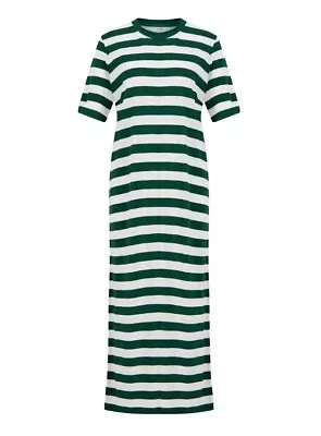 Ladies Striped Green White  Marc O'Polo Dress Size Small • £20