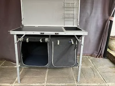 Campart Folding Camping Kitchen Unit • £50