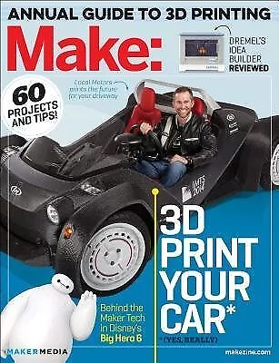 [(Make: Technology On Your Time: Volume 42: 3D Printer Buyer's Guide)] [Auth... • $29.24