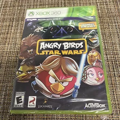 NEW Angry Birds Star Wars (Microsoft Xbox 360 2013) - Factory Sealed • $10