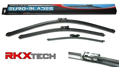 RKX Front + Rear Windshield Wiper Blades Set 26 + 18 + 11 VW Taos MK7 Golf OEM • $35.95