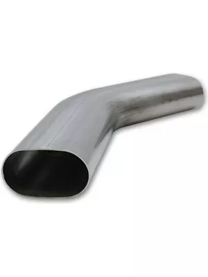 Vibrant Performance Exhaust Bend 45 Degree Mandrel 3 In Oval 6 X 6 In L (13189) • $195.80