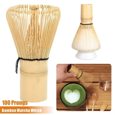 Japanese Ceremony Bamboo Matcha Practical Whisk Coffee Green Tea • £7.49